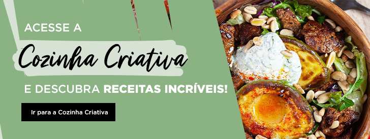 Prato de Salada Oriental com CTA para a Cozinha Criativa